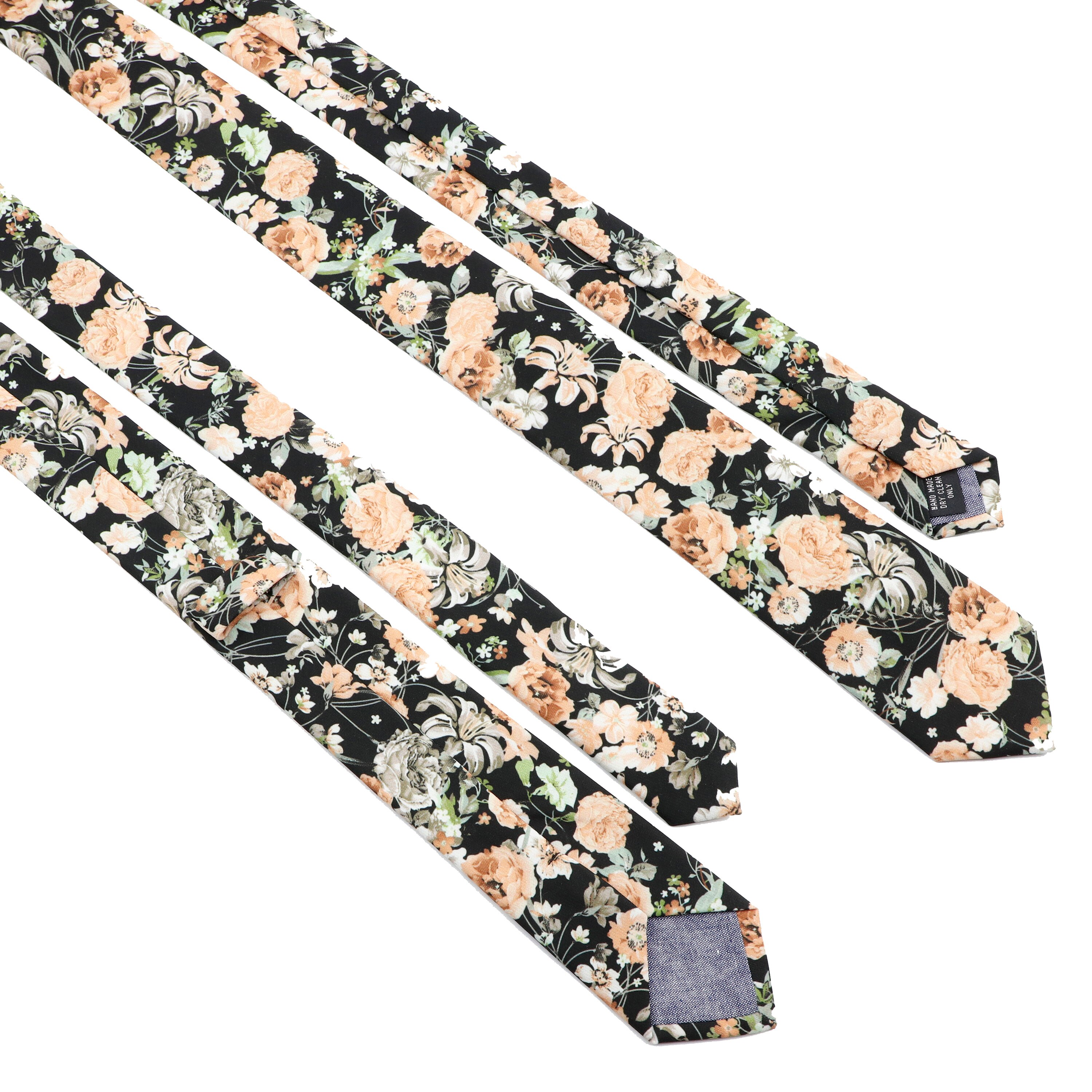 Floral NeckTies For Men Women 6.5CM Casual Cotton Slim Tie Handmade Colourful Flower Wedding Party Gravata Suit Collar