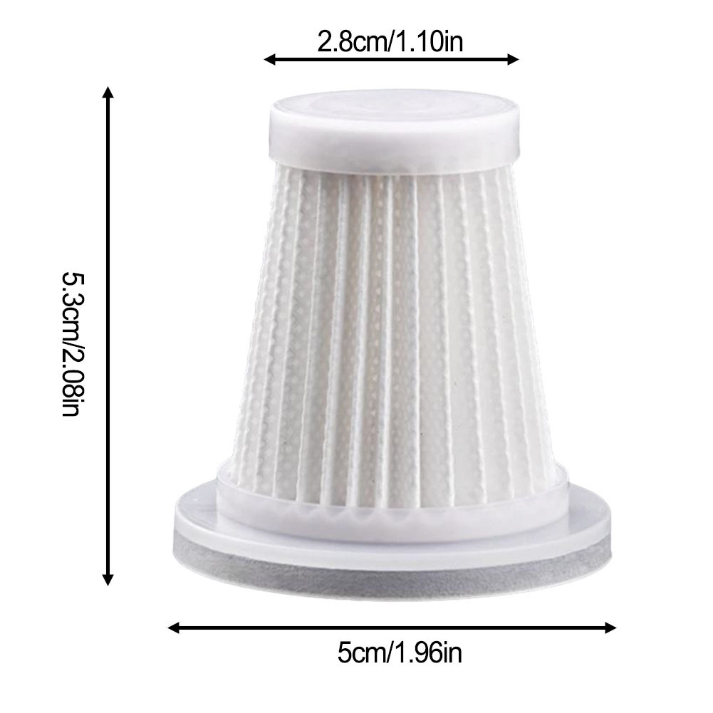 2/3/5 Stuks Auto Stofzuiger Filter Draadloze Stofzuiger Wasbaar Filter Handheld Stofzuiger Accessoires