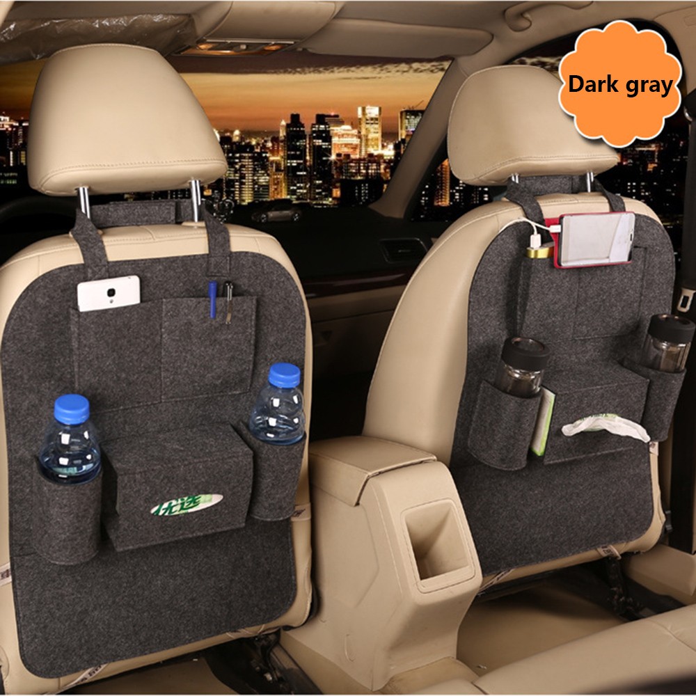 Multifunctionele Organizer Autostoel Autostoel Opknoping Zakken Seat Bag Gehumaniseerd Opbergtas Vilt Covers Achterbank Zakken