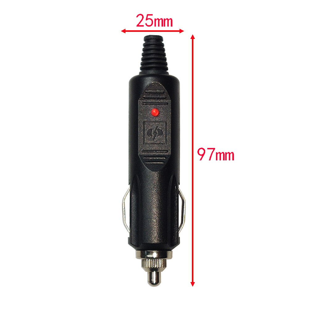 JKM DIY 10A 3 sztuk 12V-24V wtyczka robić gniazda zapalniczki samochodowej akcesoria gniazdo zasilacz z 3 sztuk 10A bezpiecznik