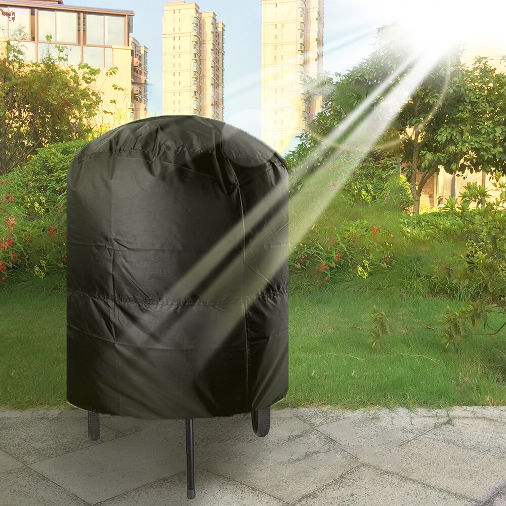 Anti Stof Waterdicht 77X5 8Cm/80X66X100Cm Grill Cover Rond Bbq Grill Hoes Regen Beschermende Camping Buiten Barbecue Hoes