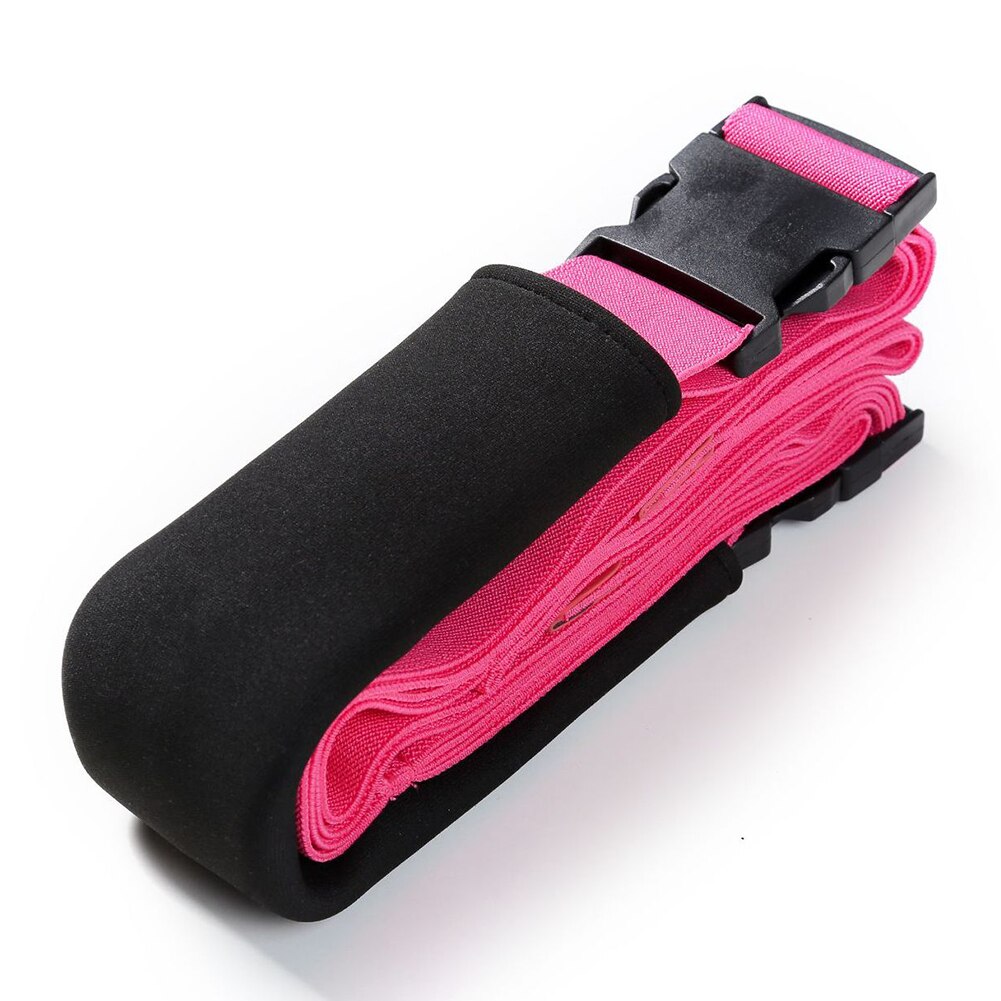 Stretch Splits Leg Yoga Belt Resistance Band Training Adjustable Length Portable Elastic Fabric Bodybuilding With Buckle Sports