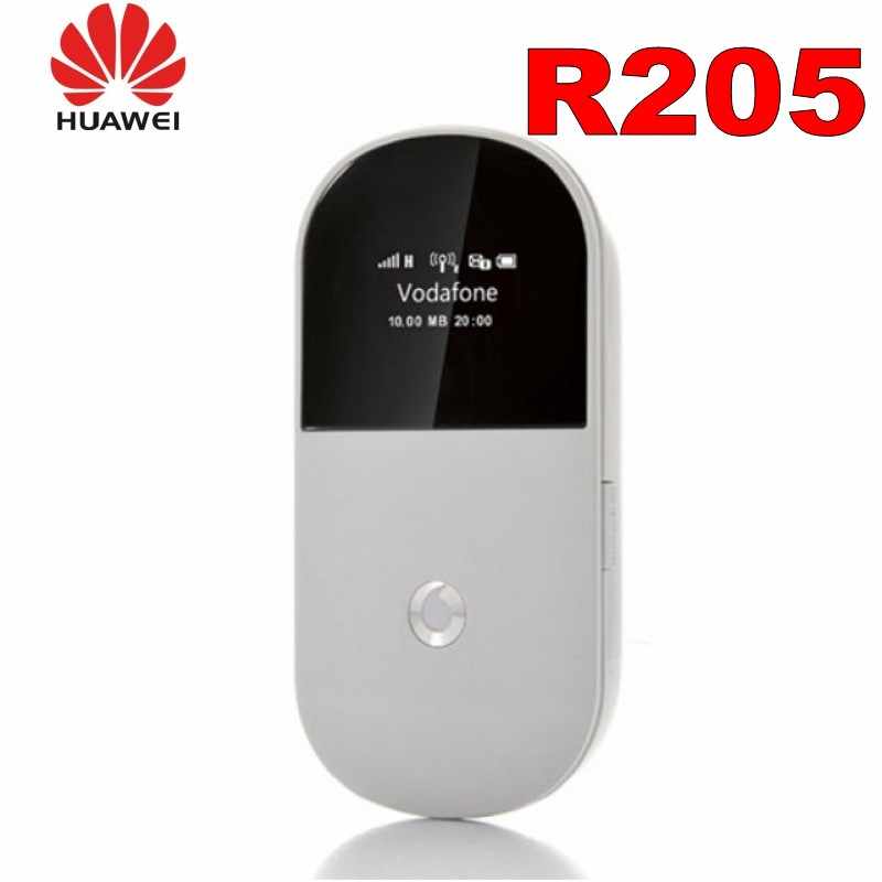 Unlocked Huawei R205 3G Wifi Wireless Router Mini Mifi Mobile Hotspot Pocket Car Wifi Modem With SIM card slot