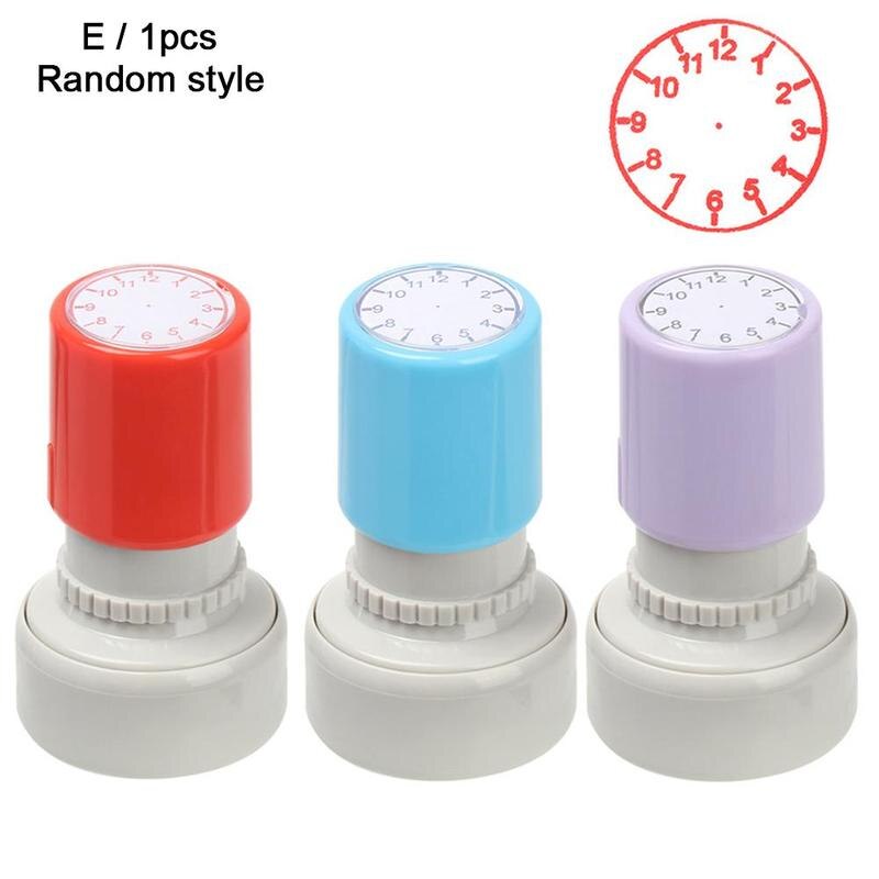 Clock Stamp Teaching Tool A Variety Of Styles Of Stamps For Children To Learn Clocks Students Teaching Tool Stamps: E