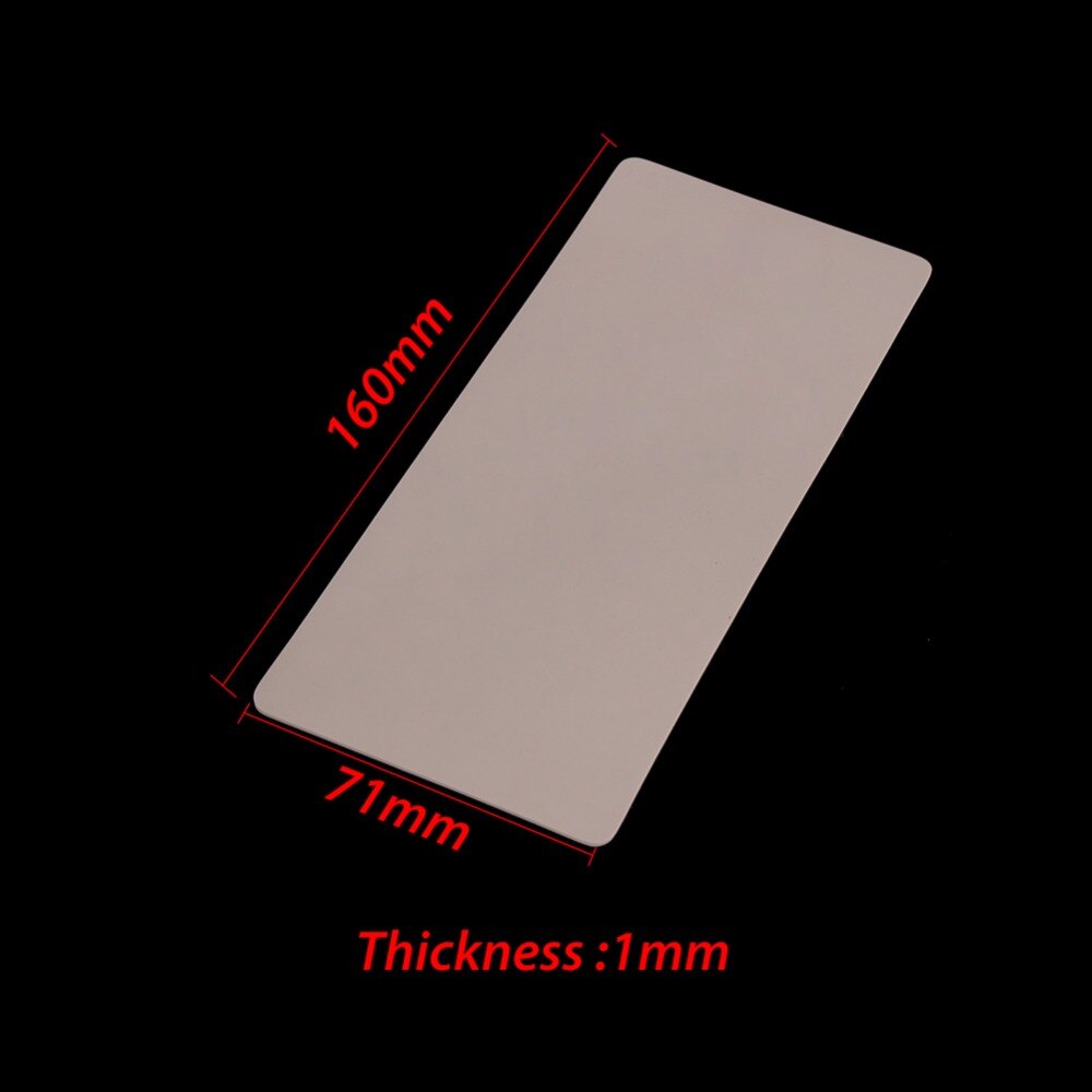 Embossing Plaat 71X160X1mm DIY Scrapbooking Gestanst Machine Siliconen Plaat 1mm Stansen machine Plaat Vervanging Pad