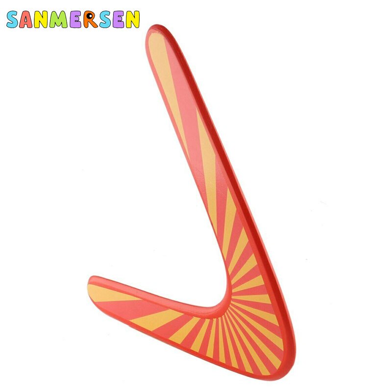 Giocattoli per bambini Boomerang legno da esterno professionale ad alta intensità gettare indietro a forma di V divertimento tiro cattura giocattoli per bambini ragazzi ragazze gioco