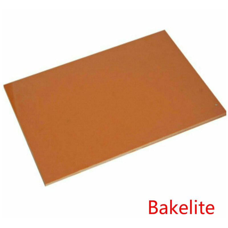 Panneau de résine phénolique en bakélite épaisse de différentes tailles, antistatique et résistant aux hautes températures 1/2/3/5mm.
