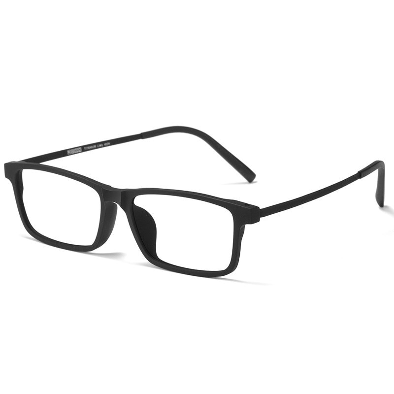 Lunettes en titane pur pour hommes, monture TR90 ultralégère, myopie, hypermétropie, grande monture, 8836x
