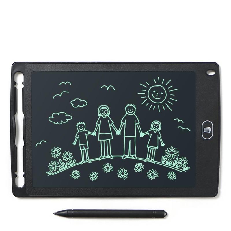 8.5'' Portable Smart LCD Writing Tablet Electronic Notepad Drawing Graphics Board With Stylus Pen With Battery for Children