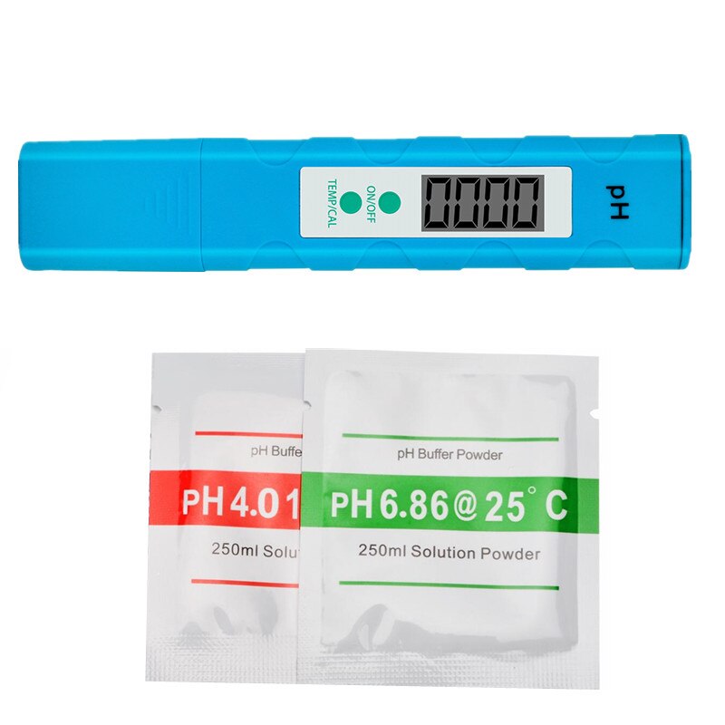 Digital PH Meter LCD PH Tester Accuracy 0.1 Automatic Calibration for Water Food Aquarium Pool Hydroponics Pocket Size 40% OFF: C
