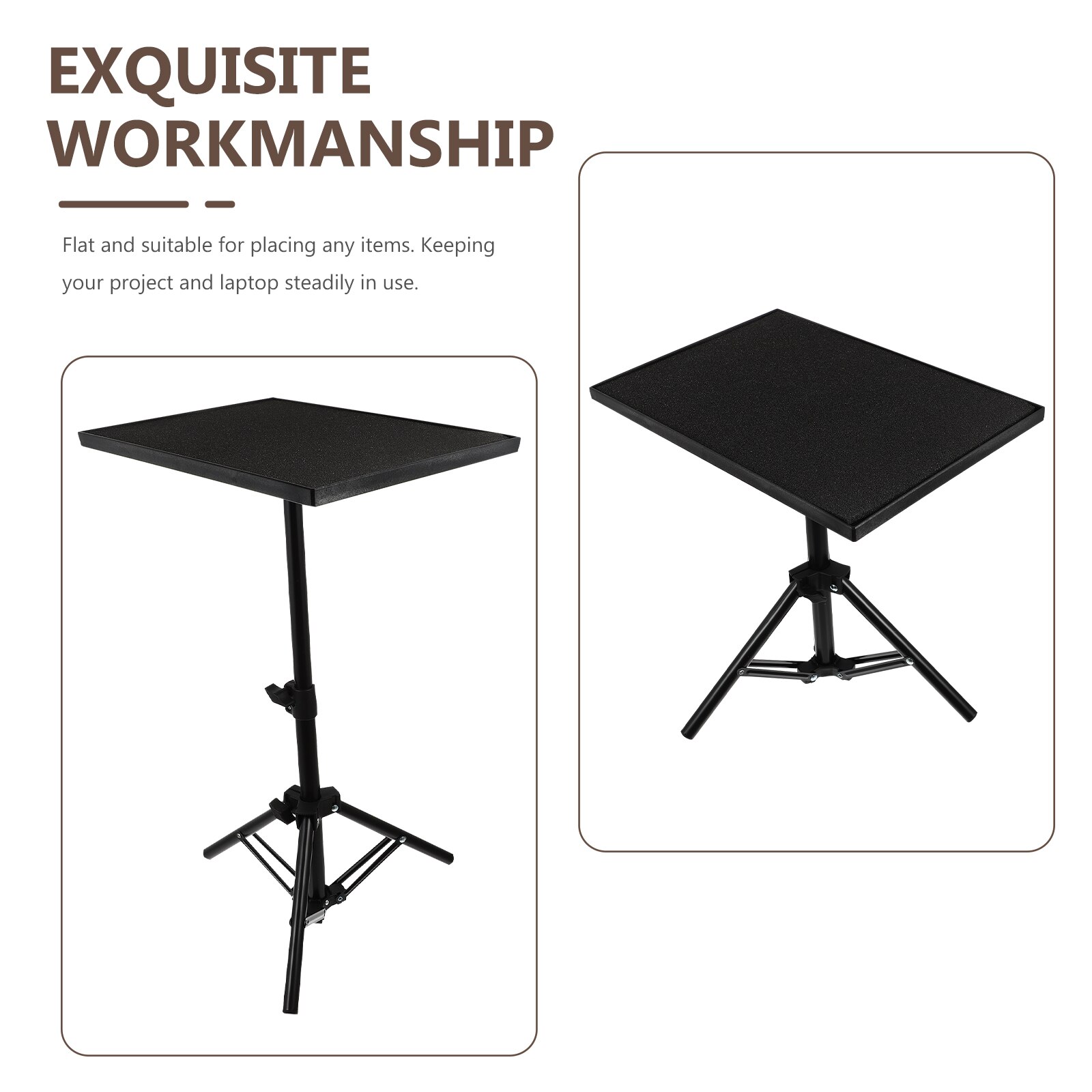 Projector Table 1.2m Adjustable Projector Tripod Book Stand Foldable Bracket