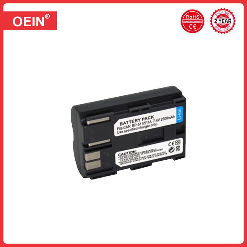 BP-511A BP-511 BP 511 511A BP511 BP511A Batería + LED USB Cargador dual para Canon EOS 40D 300D 5D 20D 30D 50D 10D D60 G6: Otros