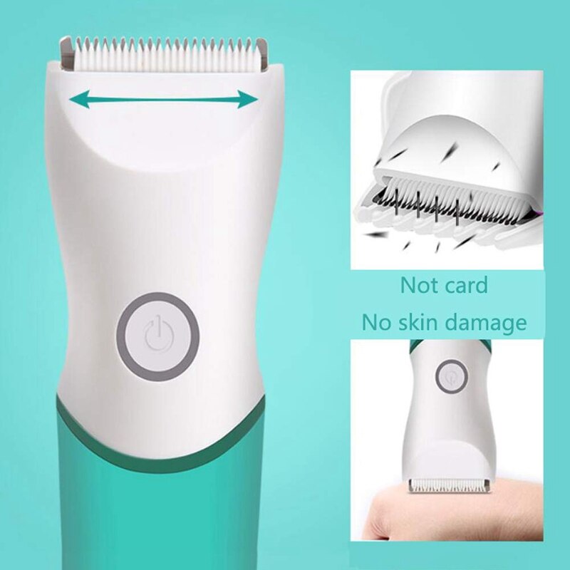 Baby Hair Trimmers,USB Rechargeable Powerful Waterproof Hair Trimmers Clipper for Adult Child Baby Low Noise Hair Cutter