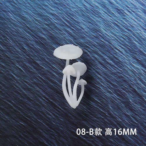 3Pcs Micro Landscape Mini Mushroom Filiings Resin UV Epoxy Jewerly Filler Molds Jewelry Making Accessories: 3PCS 08B