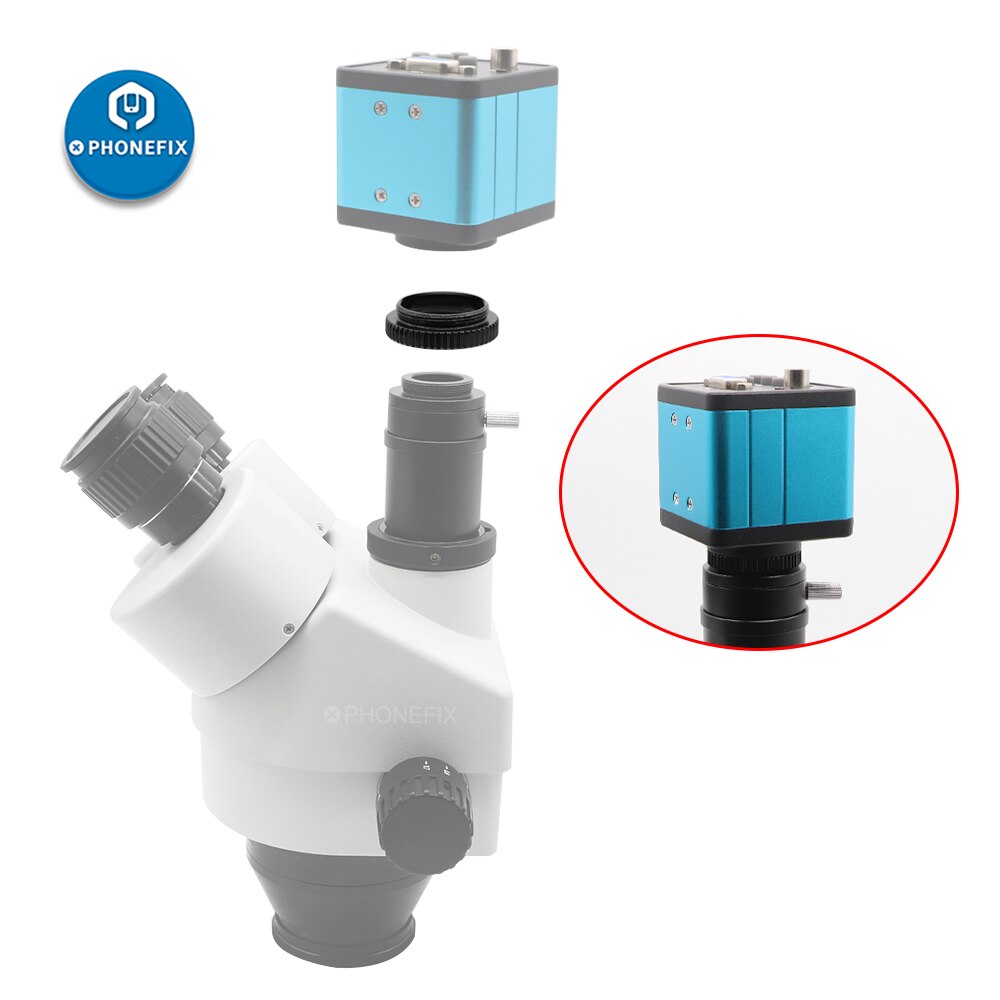 5mm Microscope C To CS Camera Adapter C-mount Converter Adapter Ring for Microscopio USB Camera Part