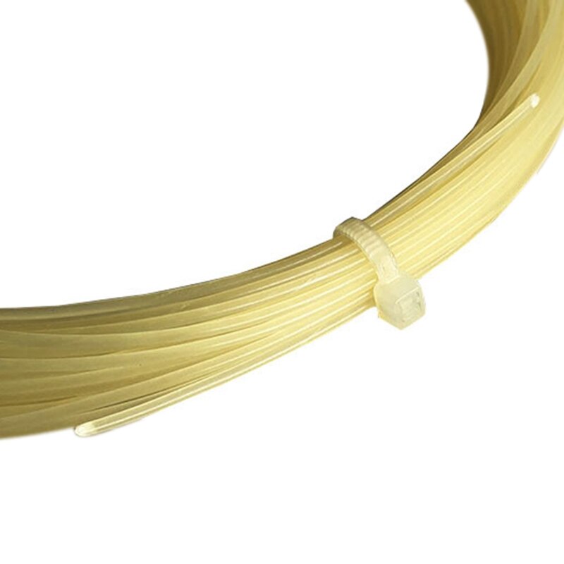 1Pc 12M Synthetic Gut Tennis Racket String Goede Elastische Tennis String Zacht Gevoel Nylon Gut 1.30Mm
