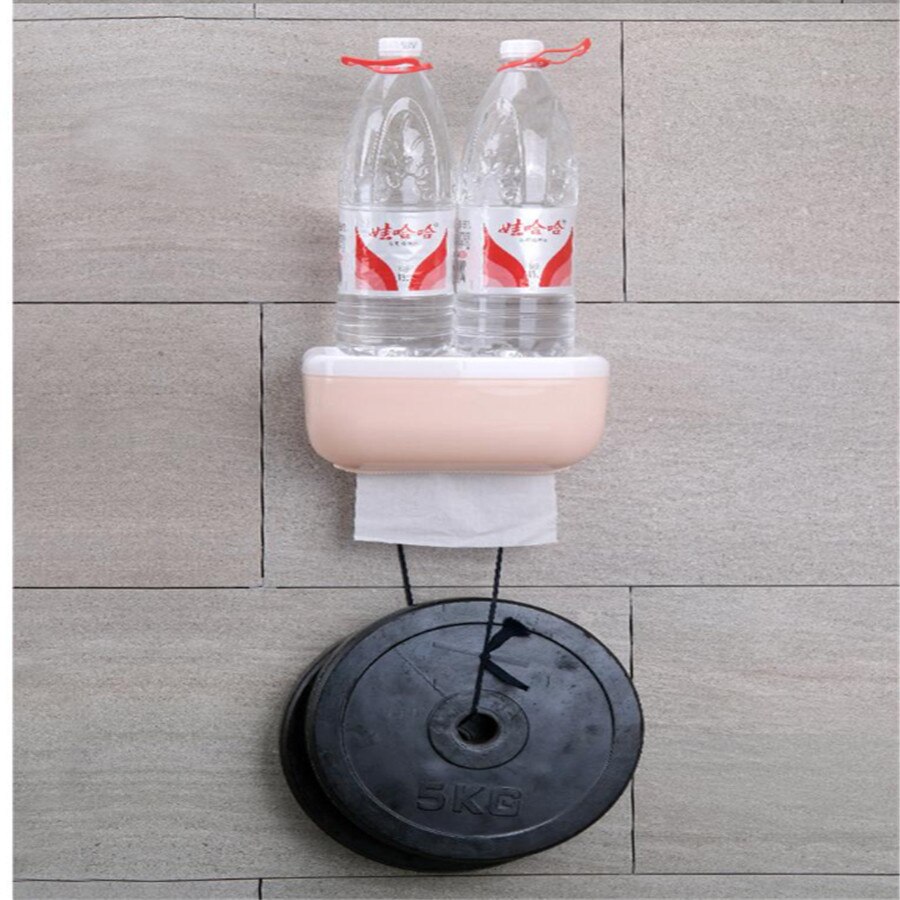 Boîte de distributeur de mouchoirs Double couche | Boîte à mouchoirs étanche pour la salle de bains, boîte de rangement murale pour distributeur de serviettes