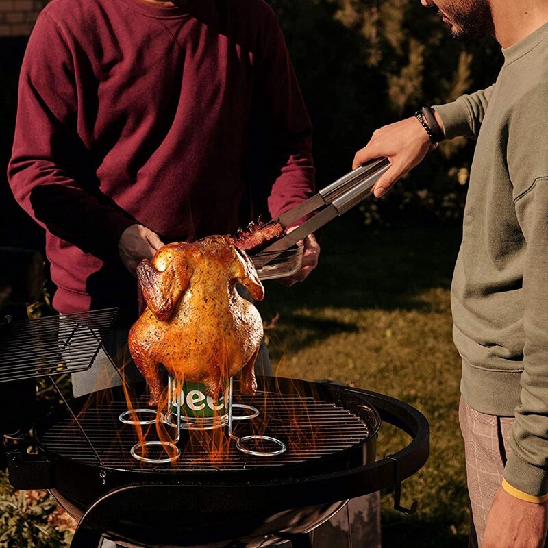 Beer Can Chicken Roaster Rack 304 Stainless Steel Chicken Holder Poultry Holder for Grills and Ovens