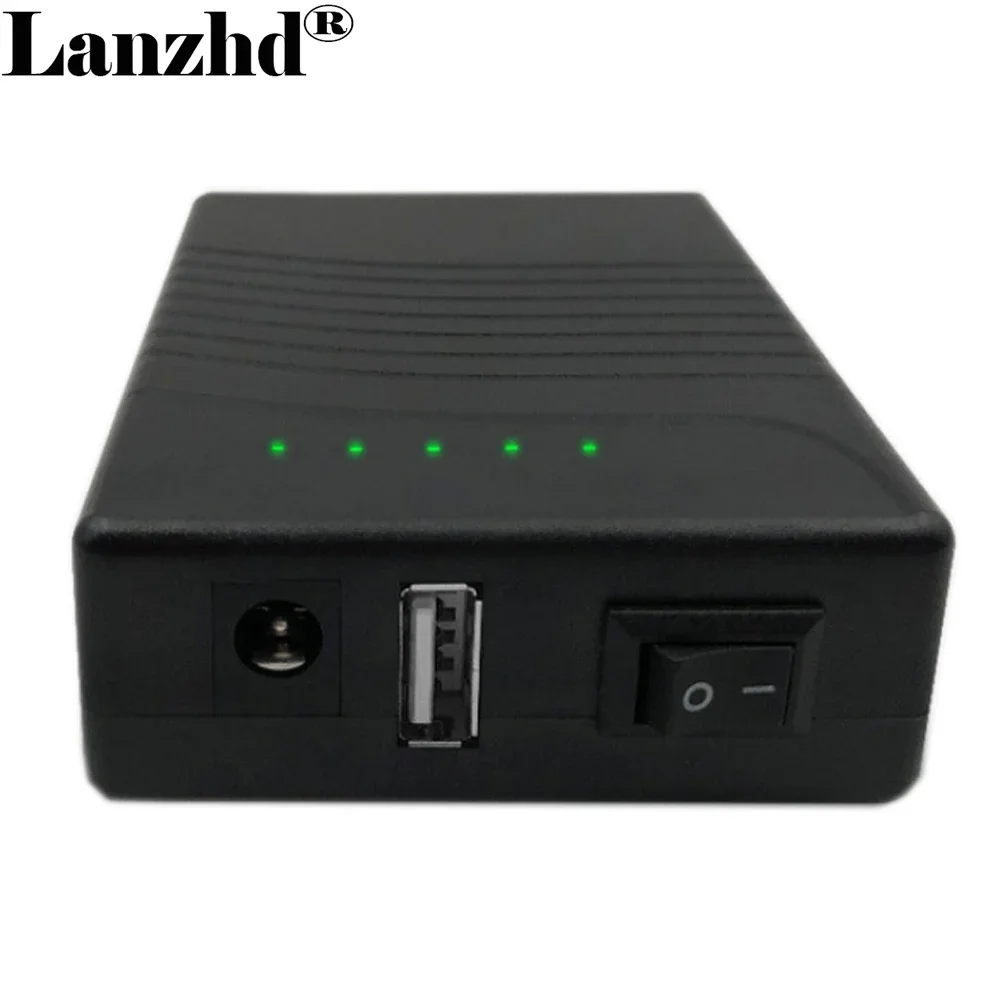 5V 12v 18650 3400mAh Lithium Li ion Battery pack 3S1P DC 12V and USB 5V Mobile power With 5521 cable and charger