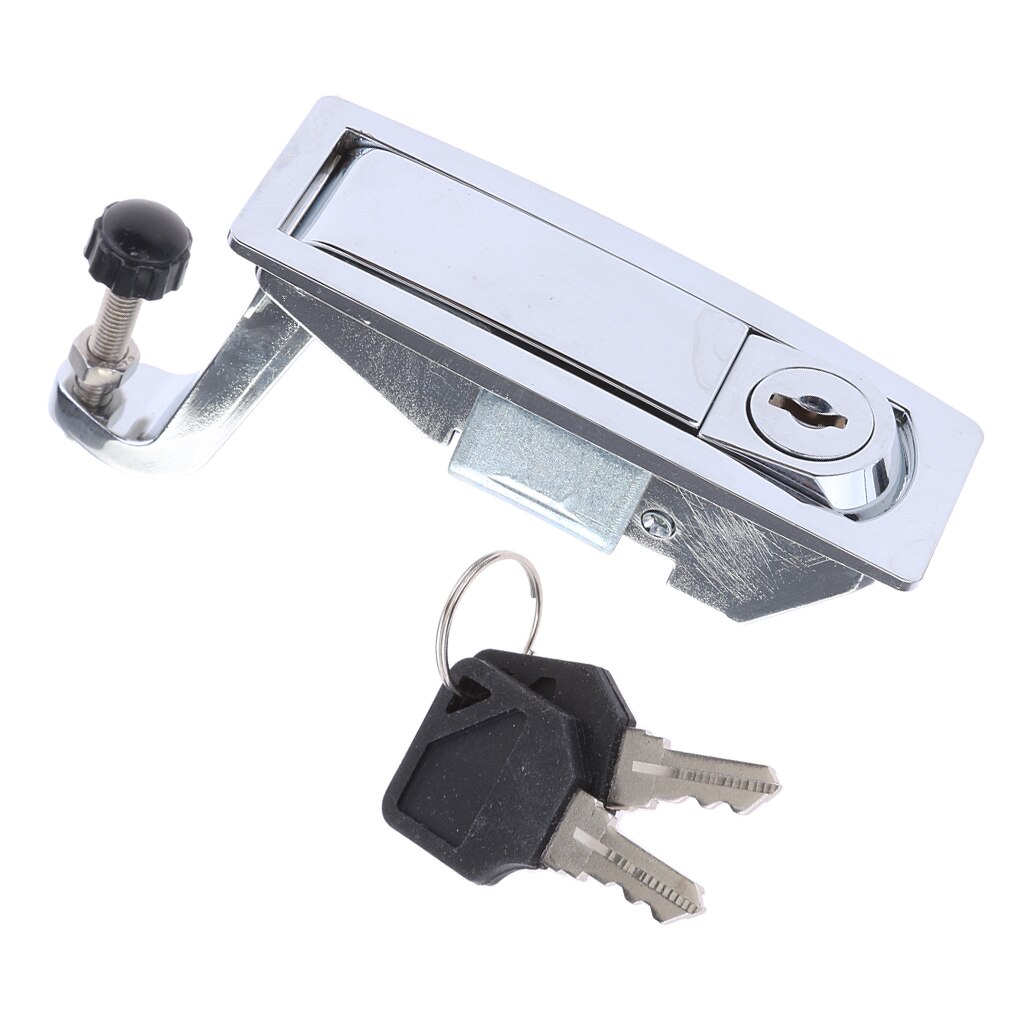 1 Pc Chrome Compressie Klink Lever Lock Voor Paardentrailer Trailers Locker Deuren