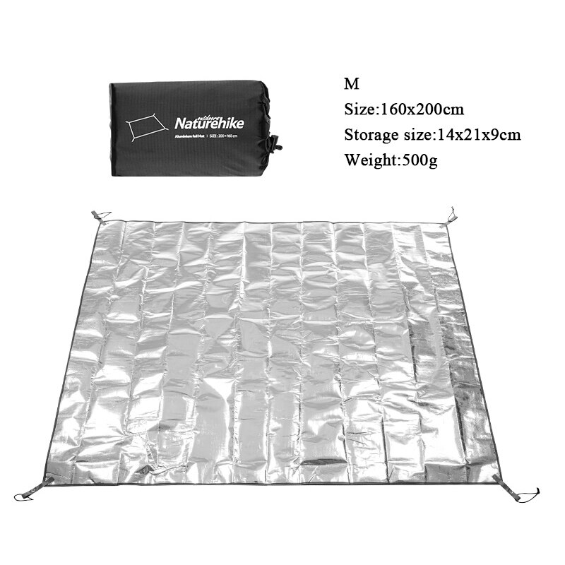 Naturehike – tapis de pique-nique en aluminium PE, imperméable, tente pliante, de plage, de Camping, petite étagère solaire