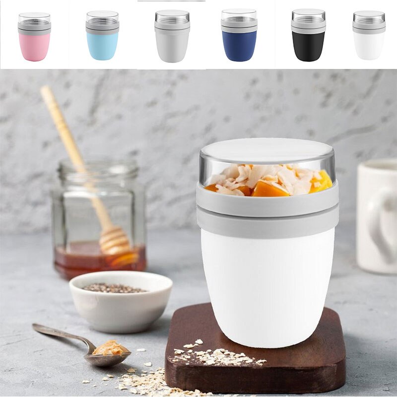 Tarwe Stro Doos Lunch Ontbijt Drinken Pap Cup Ademend Verzegelde Soep Cup