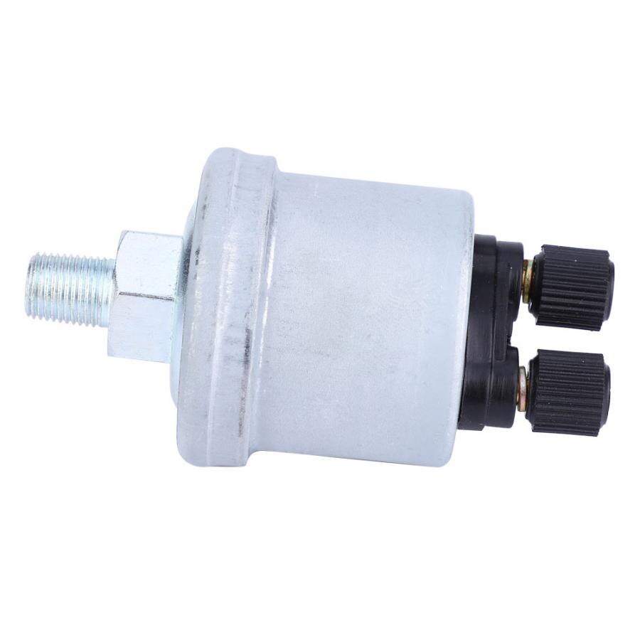 Force Sensor Gear Oil Pressure Sensor 1/8-27 NPTF Thread Oil Pressure Sensor Sender Unit 0-10 Bar For VDO Gear Oil Sensor