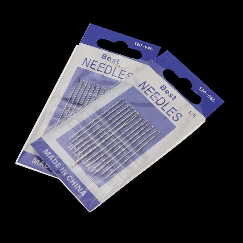 Beading Needle Tools for Jewelry Making DIY Hand stitches Sewing Needles DIY Embroidery Big Eyes Steel Needle