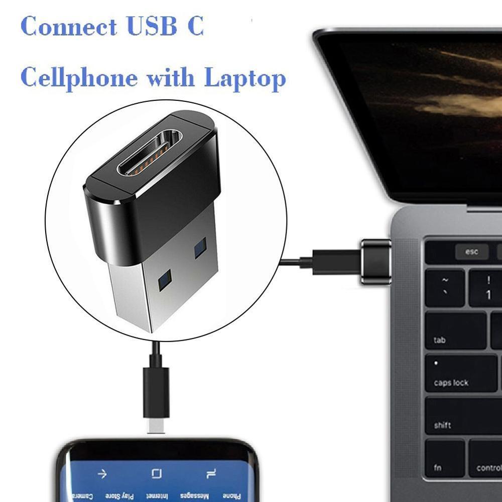 Baseus USB Tipo C OTG USB C Adattatore Maschio a Micro USB Femmina S10 Tipo di Cavo-C Per Macbook per Samsung OTG USB Huawei Convertire E2V4