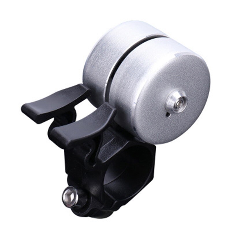 Timbre de bicicleta de montaña plegable, claxon Retro de cobre de 120dB, sonido pequeño, altavoz para bicicleta de carretera, accesorios para equipos de ciclismo: SD560-Silver