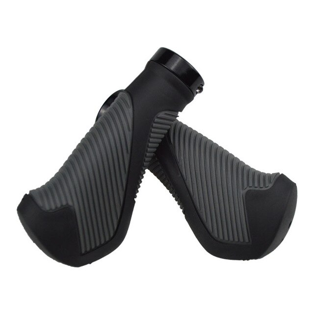 Poignées VTT/VTC Ergotec Reno Relax kraton/gel 134 mm noir