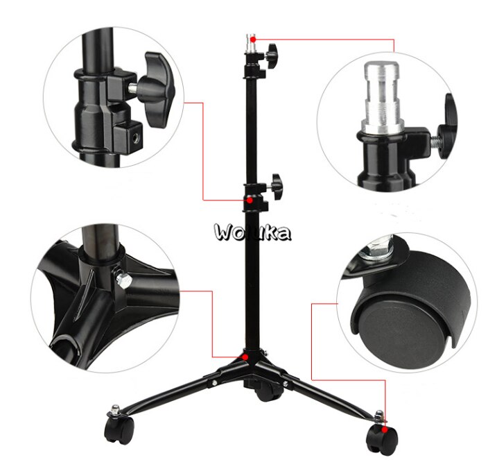 Background light stand photography light stand 70cm light stand with pulley shadow shed light stand T18