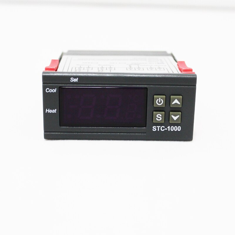 Termostato STC 1000, controlador Digital de temperatura para incubadora, relé termorregulador, enfriamiento de calefacción