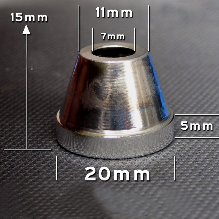 S5 20 Mm Aluminium Gladde Reflector Zaklamp Reflecterende Cup Reflector Boog