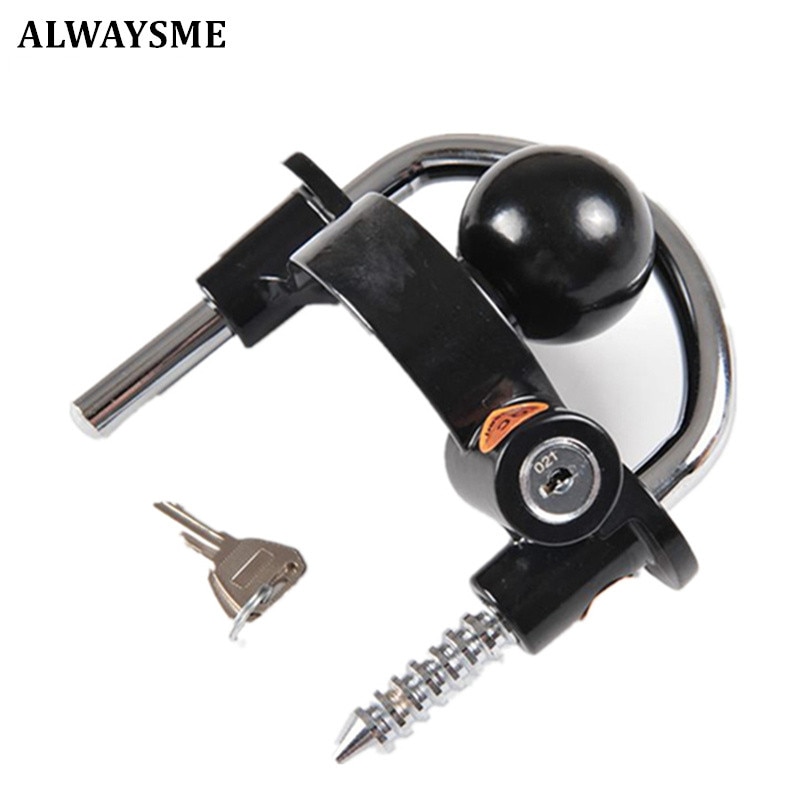 ALWAYSME Trailer Hitch Coupler Lock For 1-7/8" ,2" and 2-5/16" Trailer Hitch