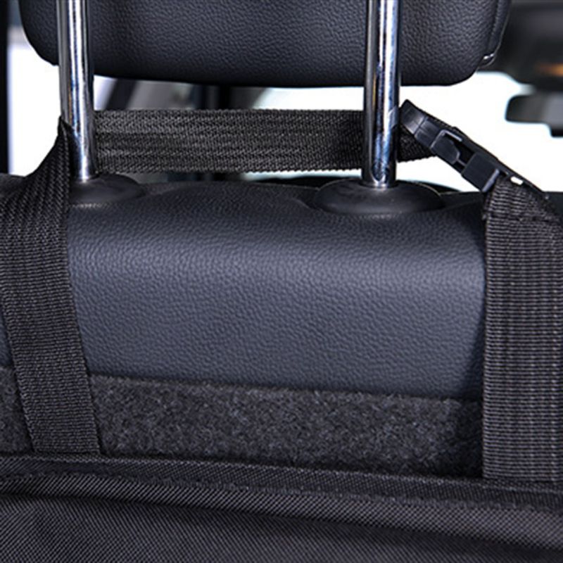 De gran capacidad organizador de maletero de coche ajustable asiento Oxford bolsa de almacenamiento para automóvil M76C