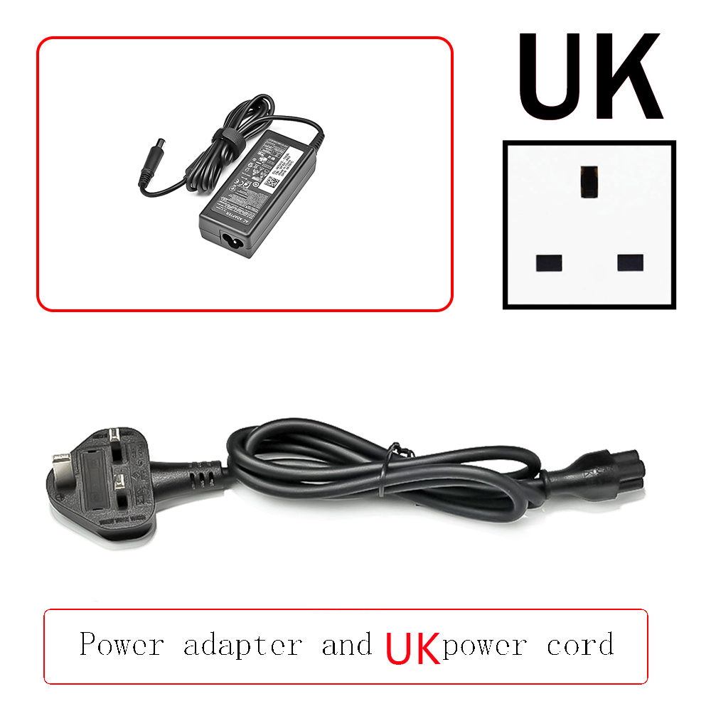 65W AC for Dell Latitude 19.5V 3.34A 7.4*5.5mm Laptop Ac Adapter E7250 E6430 E6500 Laptop Charger Power Supply: Yellow