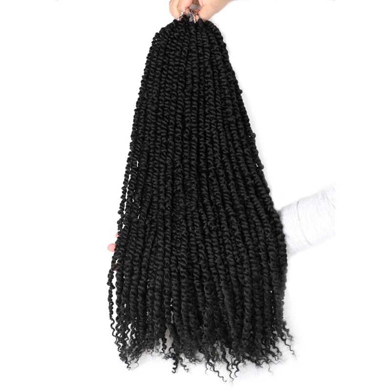 Zyr 18 ''11 Stands Passie Twist Mulitple Maten Keuzes Synthetische Chemische Fiber Passie Lente Twist: #1B / 24 inches