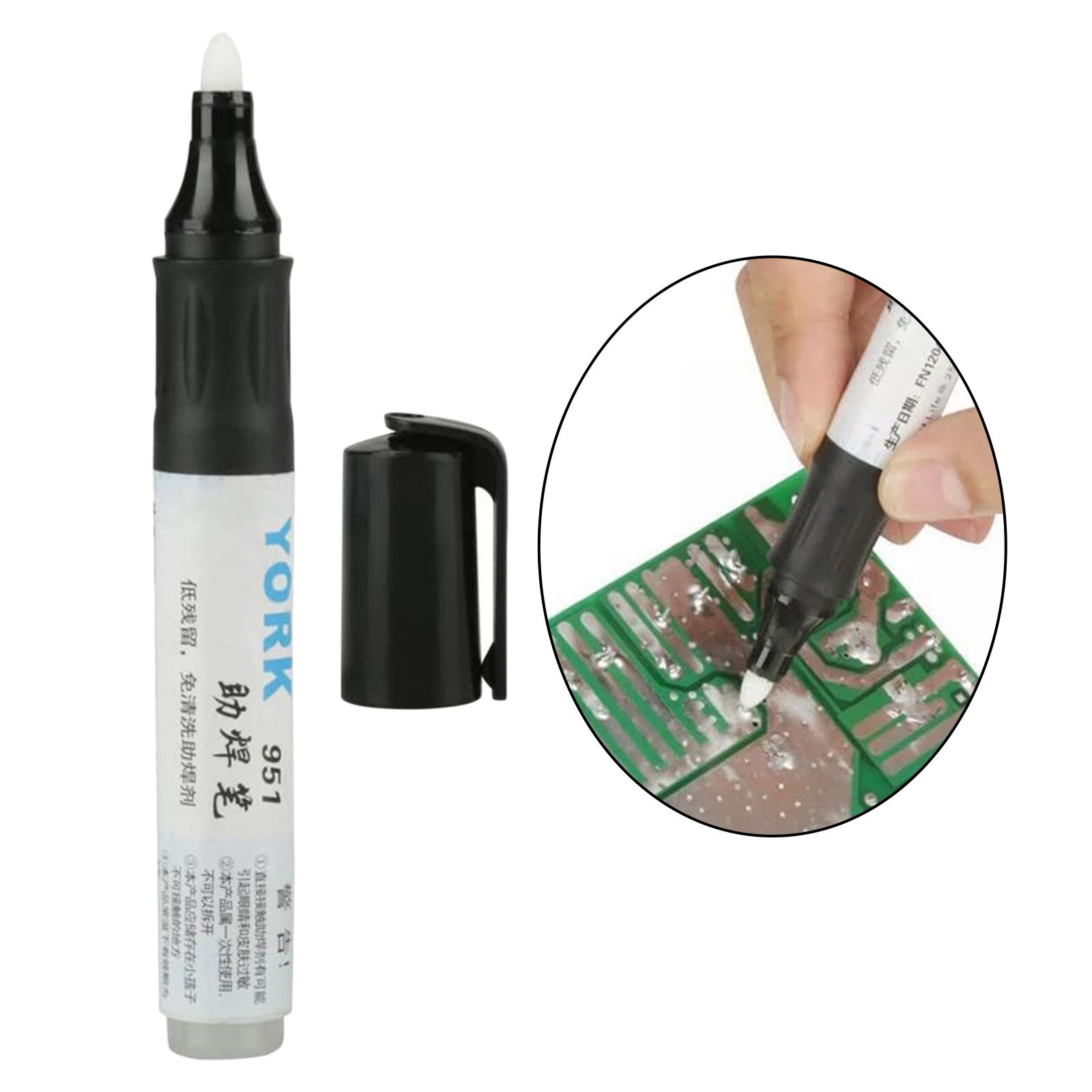 Solder Paste Pen for Component Rework Reflow No Clean Tabbing Wire Soldering