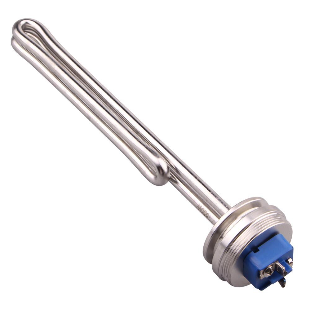 Stainless Steel 120V 1650W 1.5" Tri-clamp Electric Water Heating Element Immersion Heater Resistance