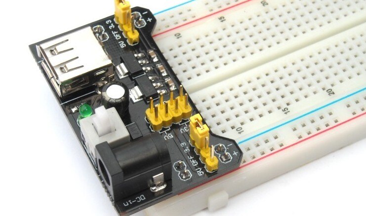 Module d'alimentation spécial de panneau d'arrêt noir compatible 5 v 3.3 v électronique