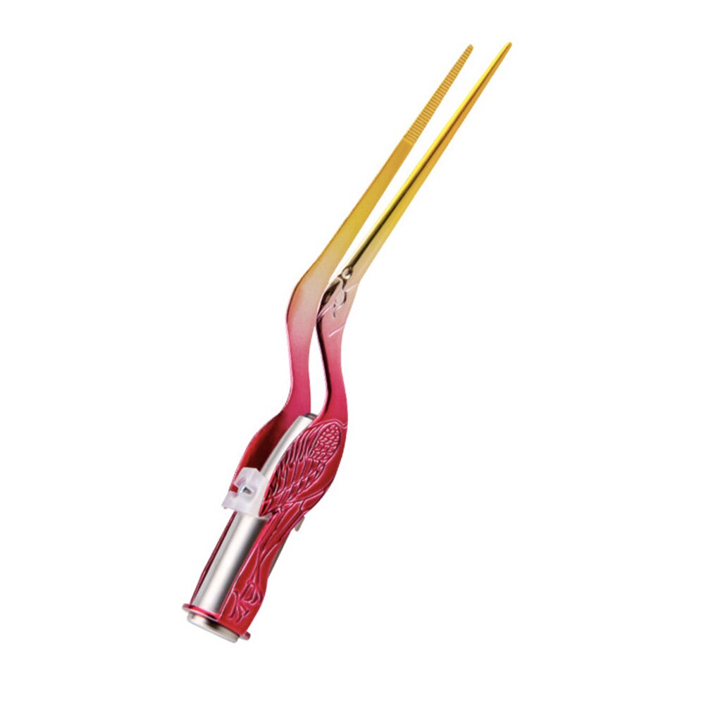 Baby Earpicks Praktische Baby Ohr Reiniger Leucht Earpick Ohrenschmalz Entfernung Earpick Sauber Werkzeug Pinzette Ohr Reiniger mit Lampe: Braun