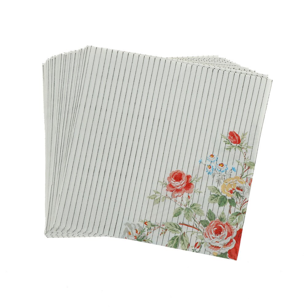 33*33cm 20 kpl/pakkaus/erä ruusu kukkapaperi lautasliina tapahtuma- ja juhlatarvikkeet koristepaperi decoupage servilleta