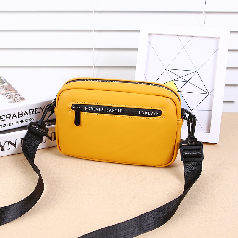 Vintage Crossbody PU Leather Cell Phone Shoulder Bag Messenger Bags Daily Use For Women Wallet HandBags