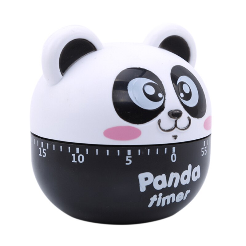 Panda Shape Timer Pink Timer Yummy Soft Hard Boiled Eggs Cooking Kitchen Eco-Friendly Resin Panda Perfect Color Changing Timer