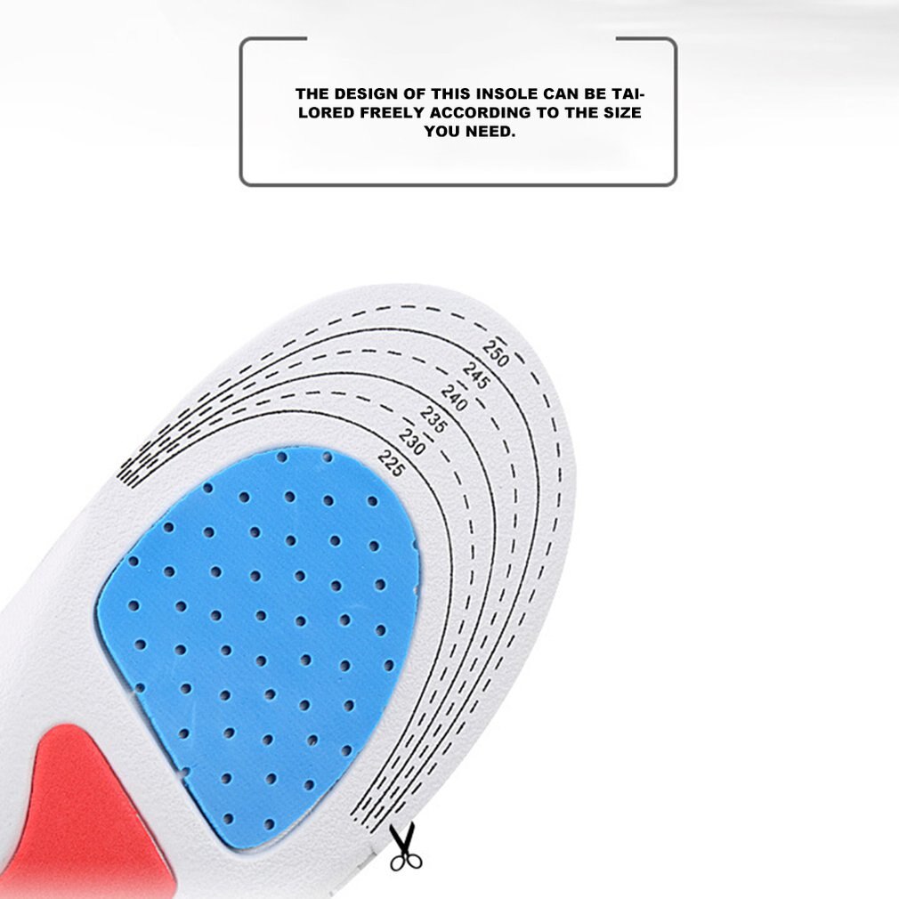 Semelles souples chaussures de soins des pieds professionnels tapis semelles de sport chaussures en silicone tapis semelles respirantes