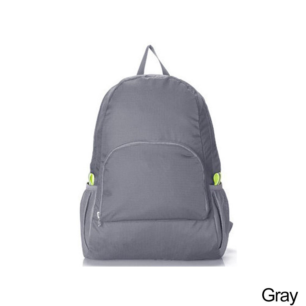 Zaino pieghevole a 8 colori zaino sportivo da esterno di grande capacità zaino da campeggio zaino da pesca borsa da ciclismo per Unisex: Gray