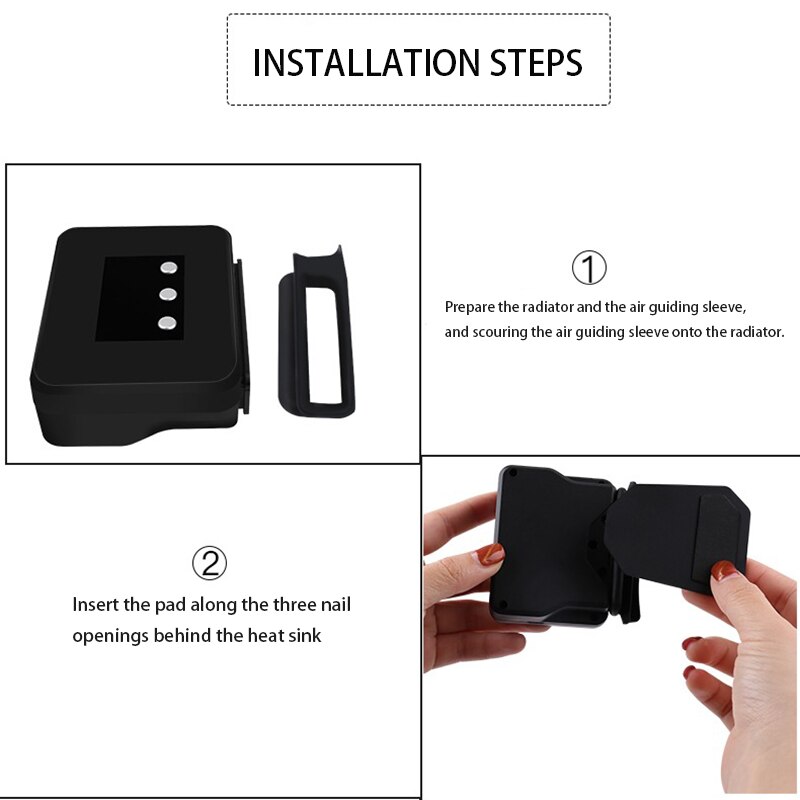 Cooling Fan For Nintendo Switch External Turbo Pumping Cooler Radiator Base For NS Switch Docking Station LED Display Radiator