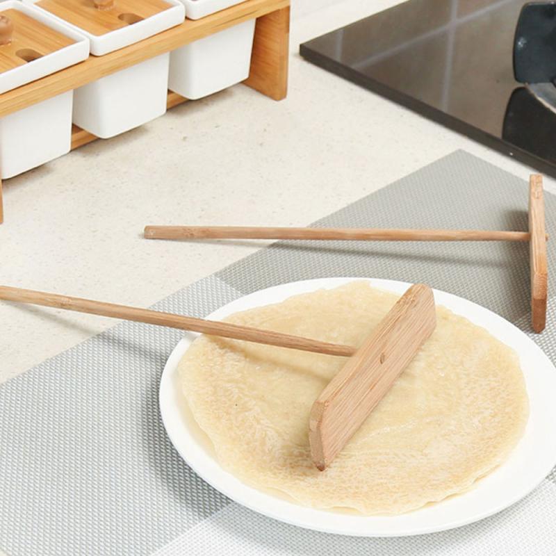 Stall Pfannkuchen Obst Werkzeug Ei Kuchen Schaber Braten Spachtel Chinesischen Holz Treuer Haushalt Küche Werkzeuge DIY küche zubehör