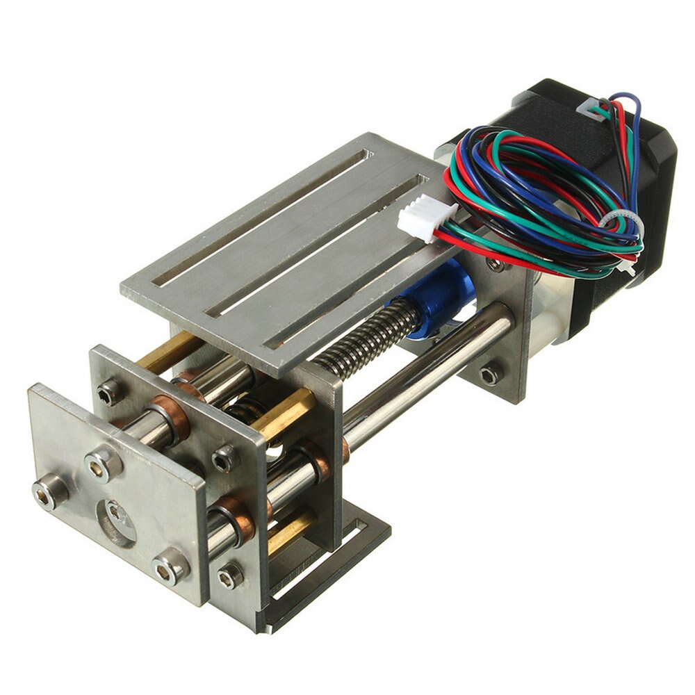 1pc z axel glidande arbetsbord 60mm 3 axlar diy fräsning linjär rörelse för cnc graveringsmaskin